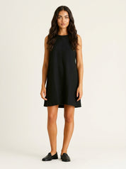 Sleeveless Mini Dress with Open Back - Claire
