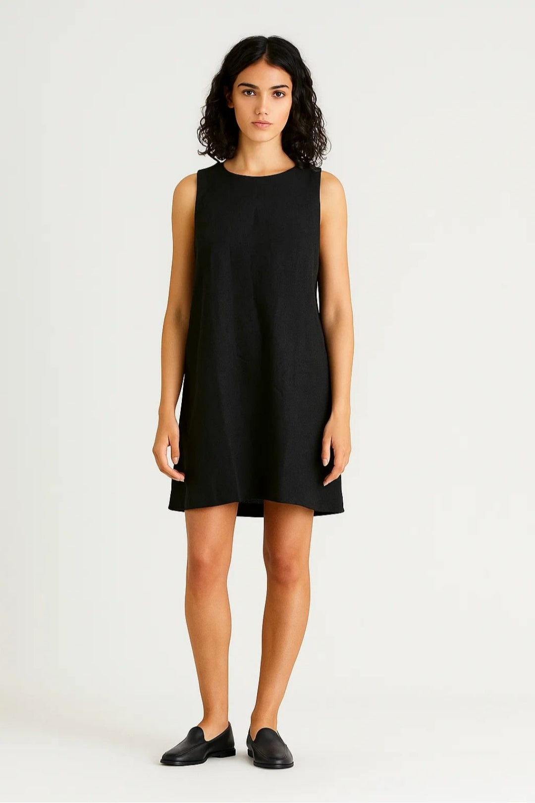 Sleeveless Mini Dress with Open Back - Claire