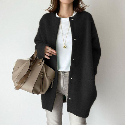 Soft luxe cardigan jacket - Seraphina