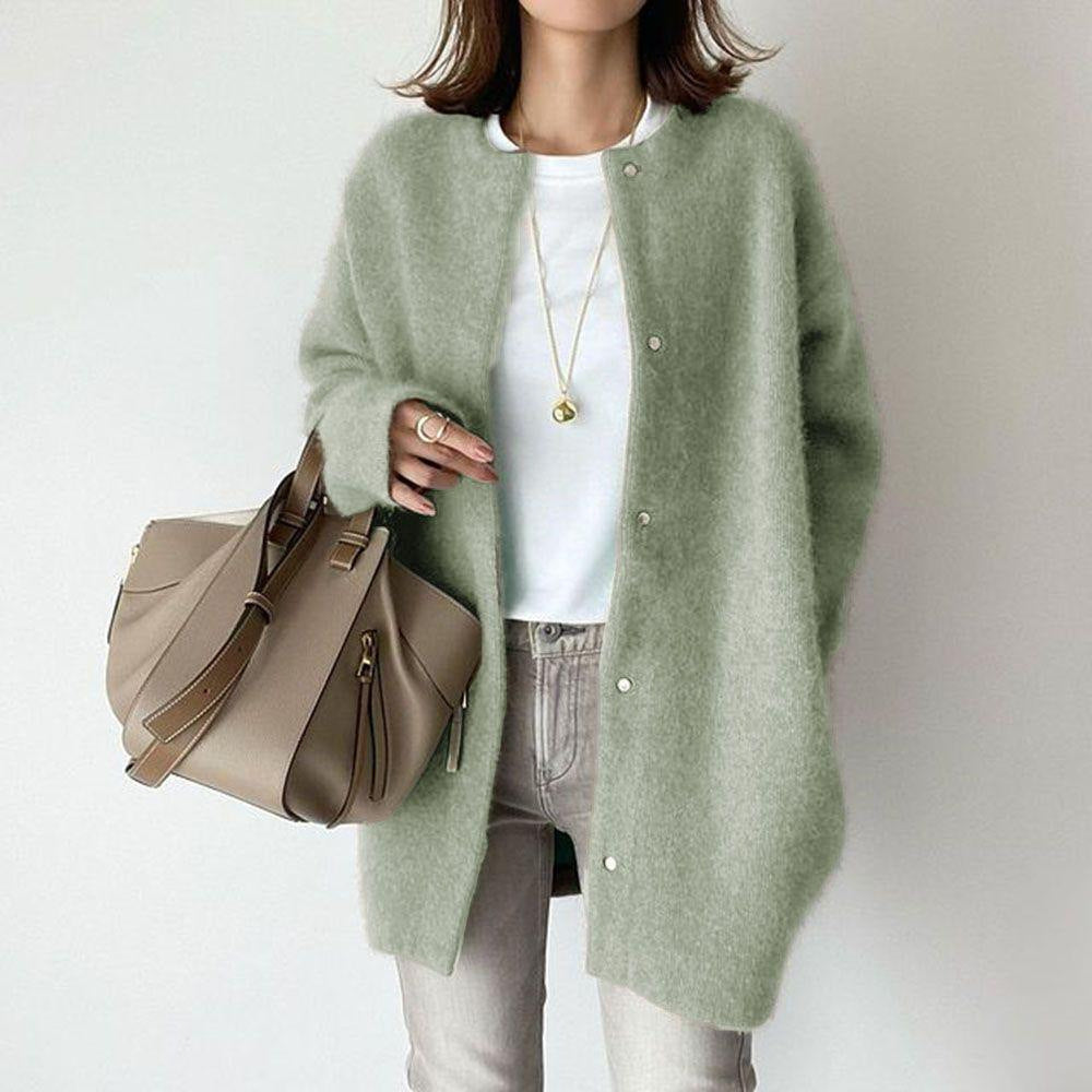 Soft luxe cardigan jacket - Seraphina