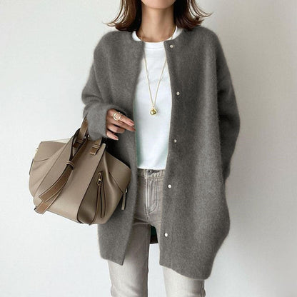 Soft luxe cardigan jacket - Seraphina
