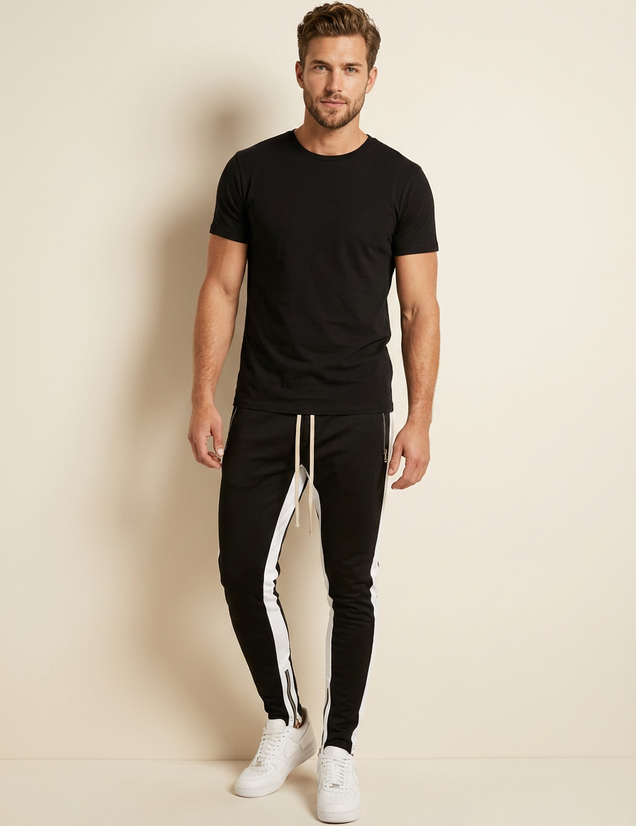 Sport Stripe Joggers - Luca