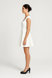Square Neck Mini Dress - Charlotte