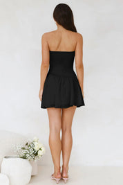 Strapless Fit &amp; Flare Mini Dress - Isabelle