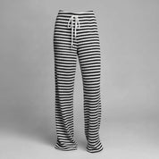 Striped Lace-Up Pants | Women's Casual High Street Trousers