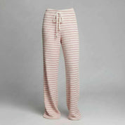 Striped Lace-Up Pants | Women's Casual High Street Trousers