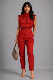 Tailored Utility Jumpsuit - Valentina