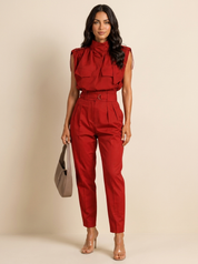 Tailored Utility Jumpsuit - Valentina