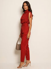 Tailored Utility Jumpsuit - Valentina