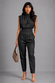Tailored Utility Jumpsuit - Valentina