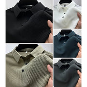 Textured Premium Polo Shirt - Matteo