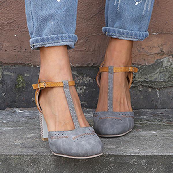 Vintage T-Bar Heels - Alicia