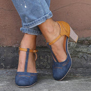 Vintage T-Bar Heels - Alicia