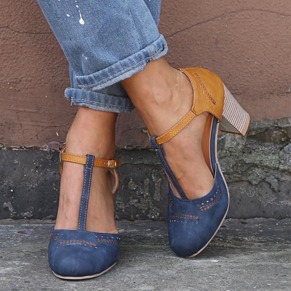 Vintage T-Bar Heels - Alicia