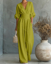 Elegant Wide-Leg Jumpsuit - Amara